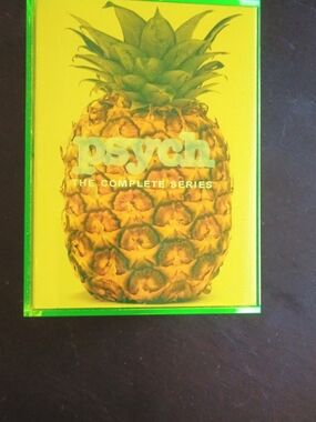 Psych The Complete Series DVD Box Set - Pineapple Cover - Yellow/Green